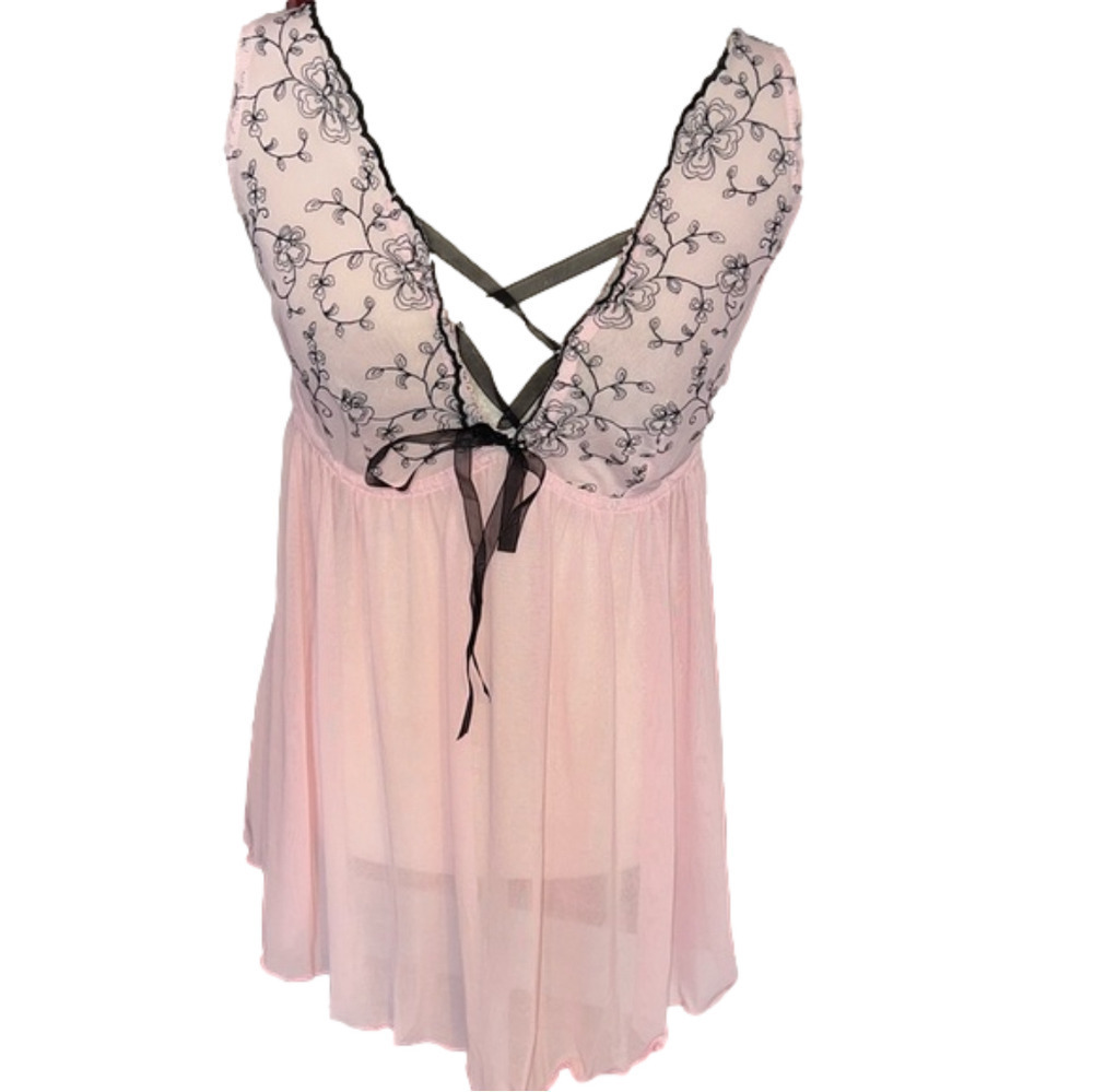 NWT Dreamgirl Babydoll Lingerie Sleepwear 1X